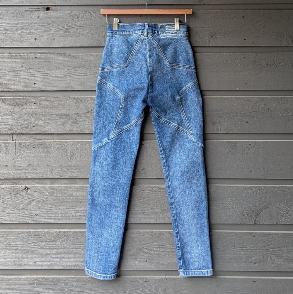 Revice Venus Crops Jeans Size 26 Skinny Star Butt